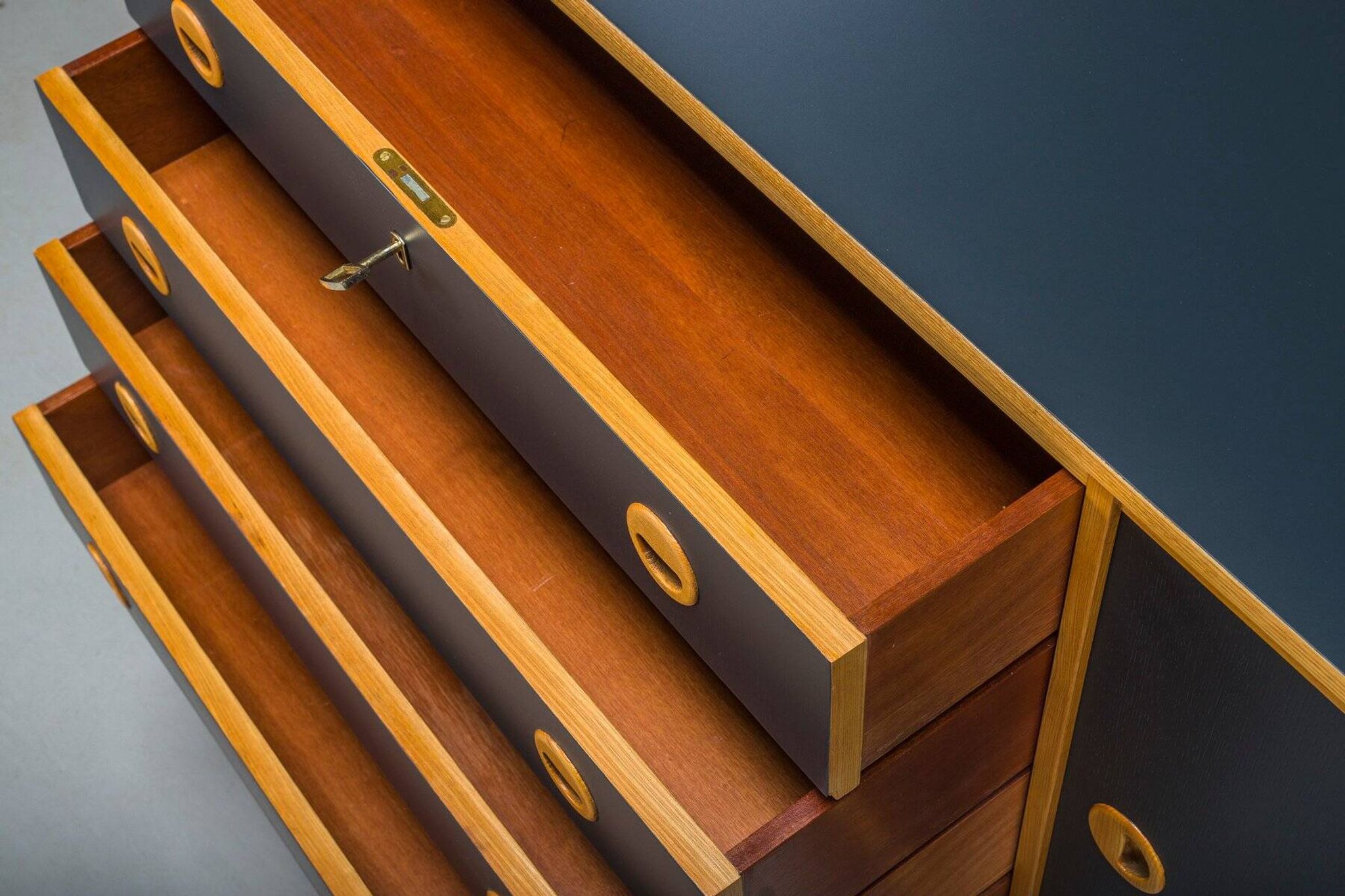 Mid-century modern pine sideboard from Musterring International, 1960s
