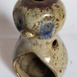 Candlestick "nice" ceramic potter vintage enamelled sandstone