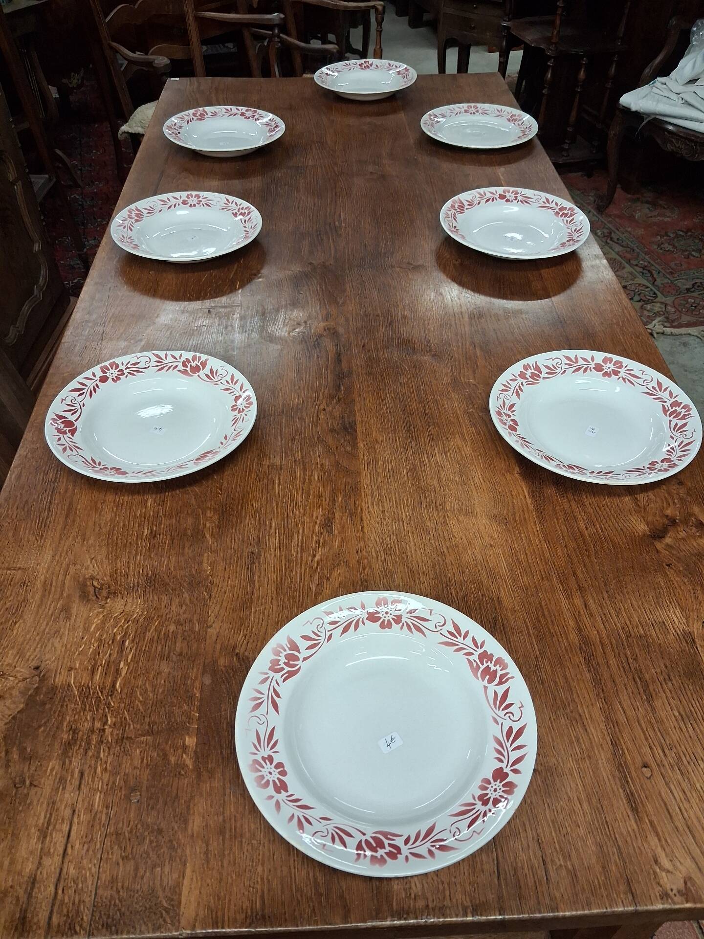 Old farmhouse table