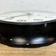 Vintage Black School Wall Clock from Lathem, 1980s