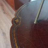 Mahogany two tier dumbwaiter table