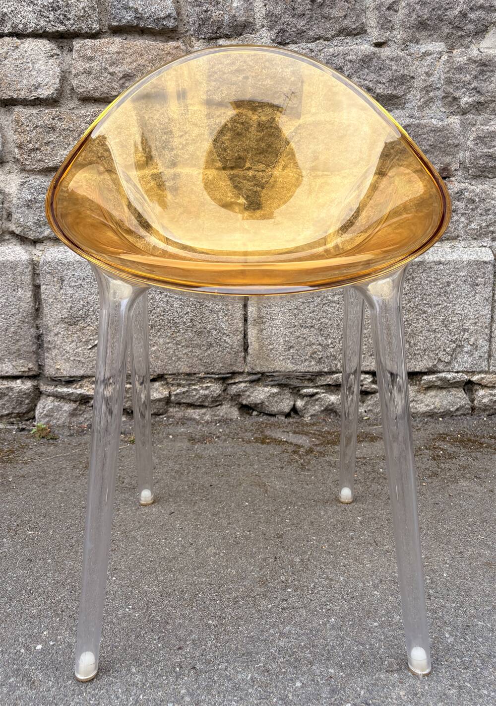 Paire chaises Mr. Impossible - Philippe Starck pour Kartell, it. 2000