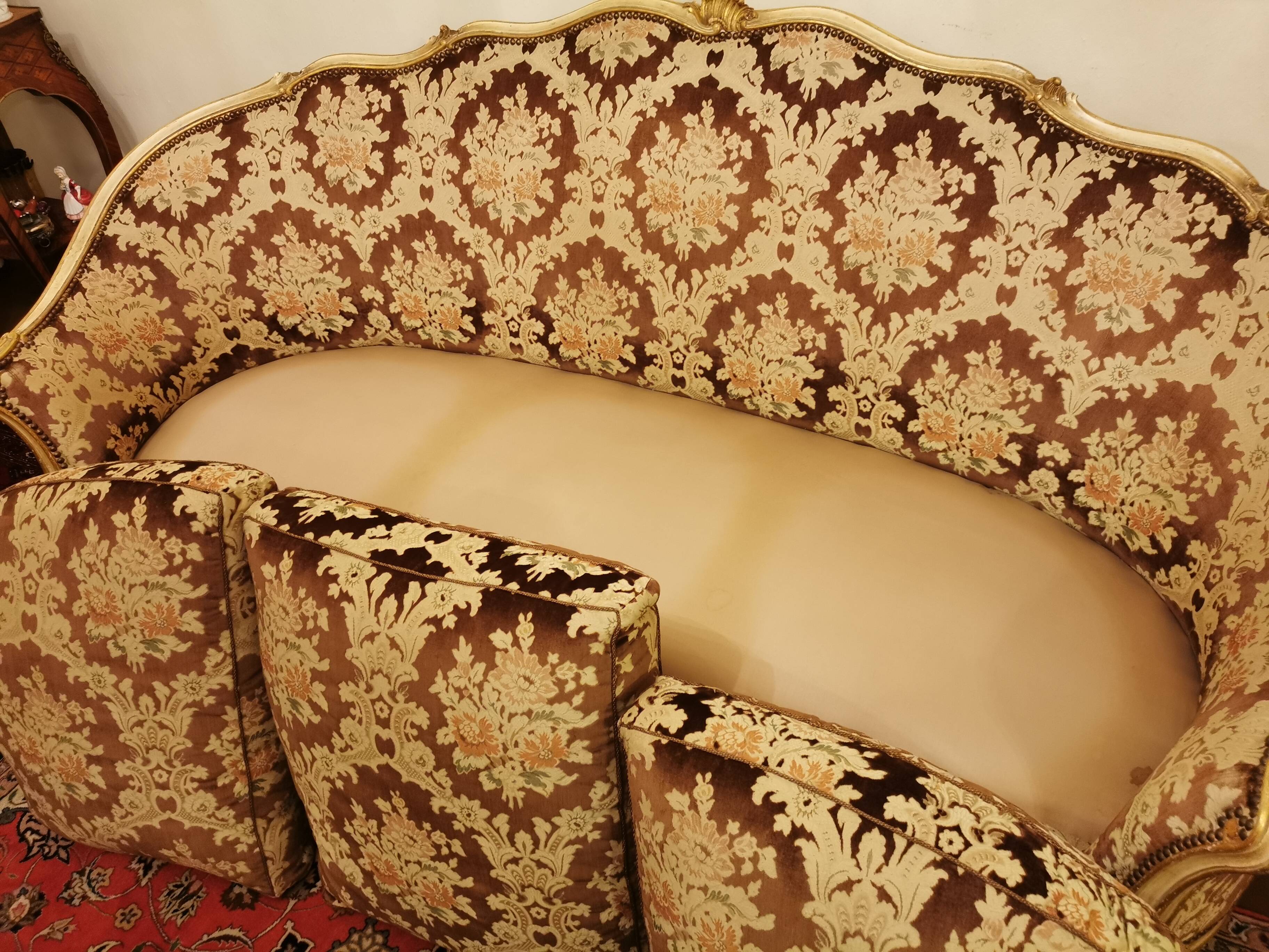 Baroque style salon - bertoni manufacture (it)