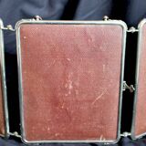 Triptych barber mirror