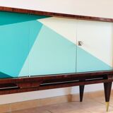 Vintage graphic sideboard 1960