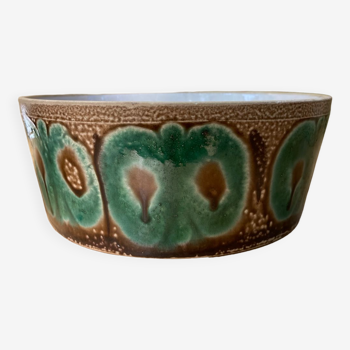 Enamelled salad bowl