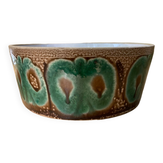 Enamelled salad bowl