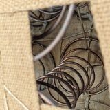 1960s danish vintage 2 seater "banana" sofa