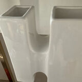 Vintage glazed ceramic vase