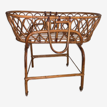 Rattan cradle