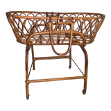 Rattan cradle