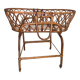 Rattan cradle