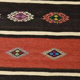 Vintage Wool Kilim Rug, 178x274 Cm