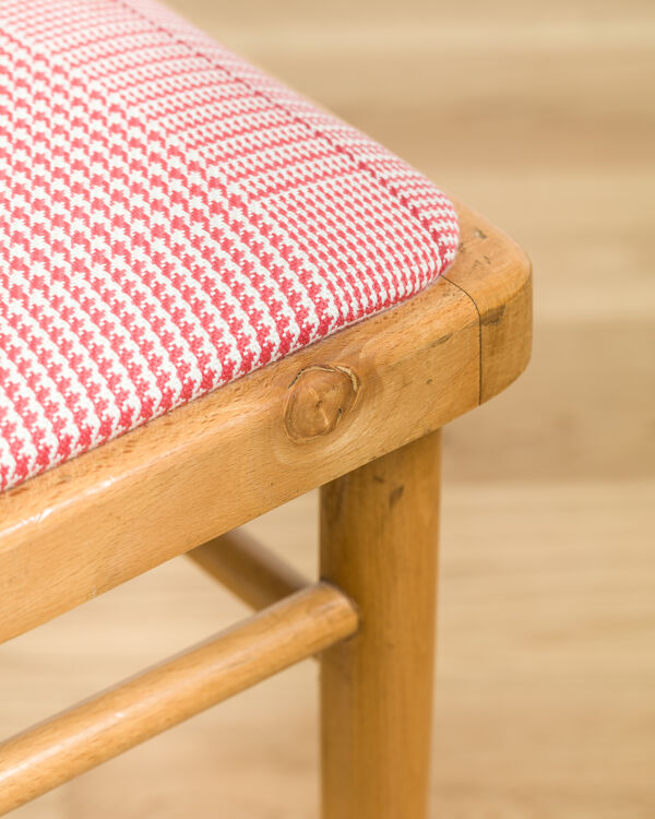 Set of 4 dining chairs from Ton, 1970s