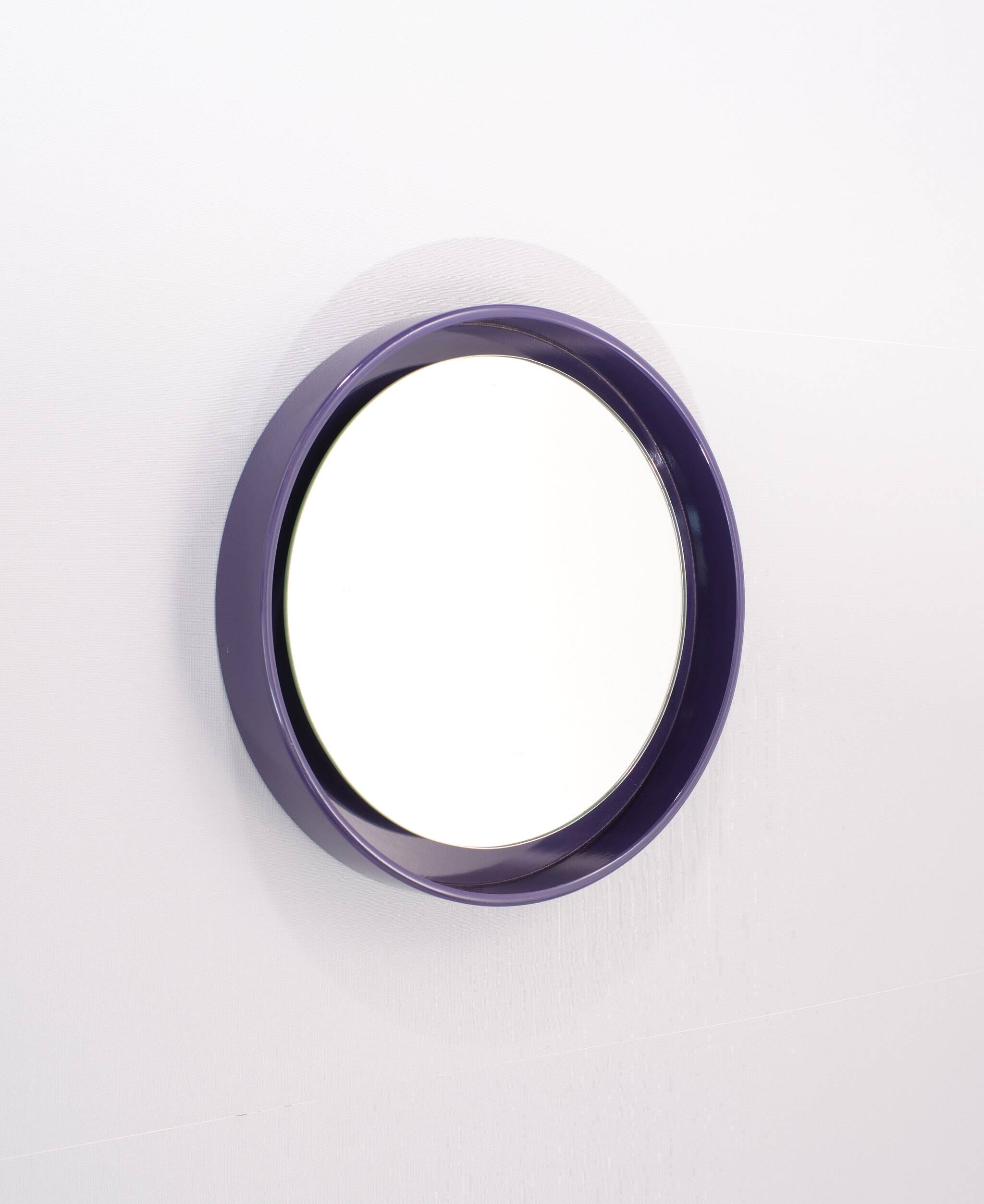 Nebu Round Mirror Space Ace 1960s Holland