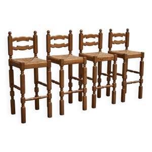 Ensemble de 4 tabourets - 1960