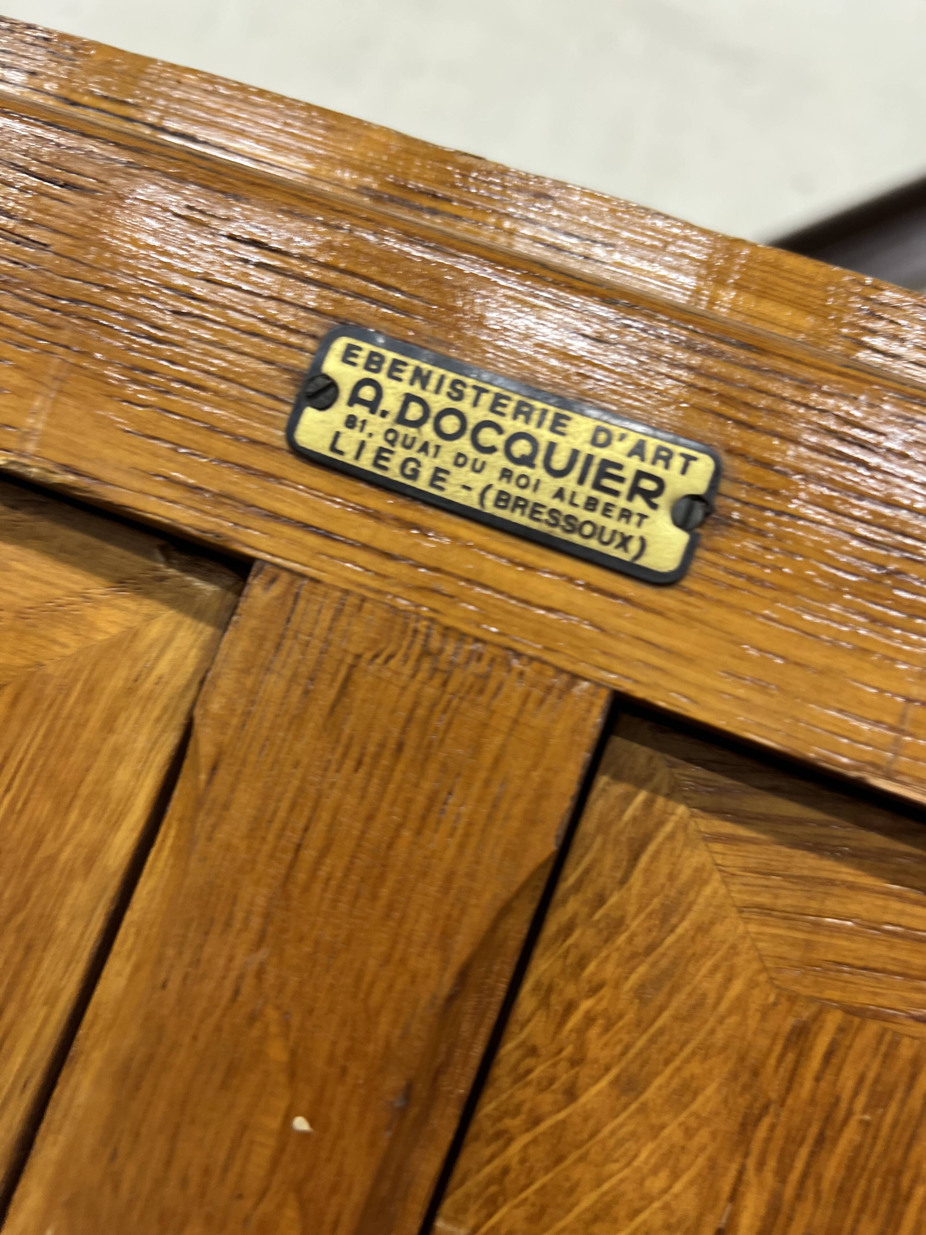 Armoire XL à étagères, classeur armoire vintage