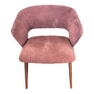 Chaise scandinaves vintage - velours