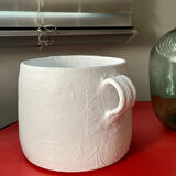 Paper mache vase or pot