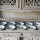 10 vintage St Amand dinner plates