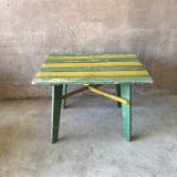 Vintage patinated garden table