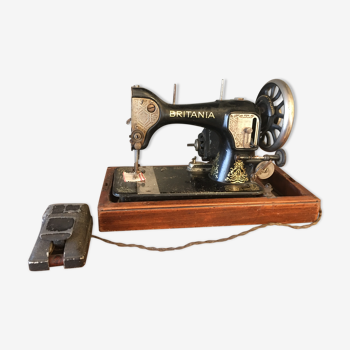 Old electric Britania sewing machine