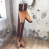 Artisanal pine bench