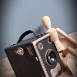 Authentic Balda wheeled camera