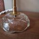 Upcycled white opaline lamp | romantic - retro chic