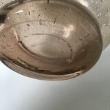 Vase en verre bulle