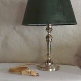 Silver metal Empire Lamp