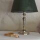 Silver metal Empire Lamp