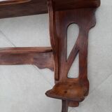 Art Nouveau-style wall shelf