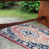Vintage teak marine desk with 2 drawers.