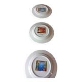 Set of 8 Gien Noël plates