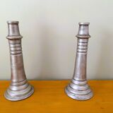 Pair of handmade candlesticks "Ana Ortéga"