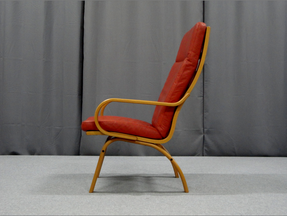 1970 leather armchair