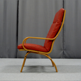 1970 leather armchair