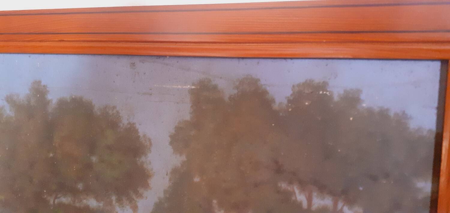 Oil on orientalist panel mid-19th century