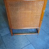 Bureau en rotin et bambou