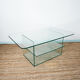 Table basse en verre