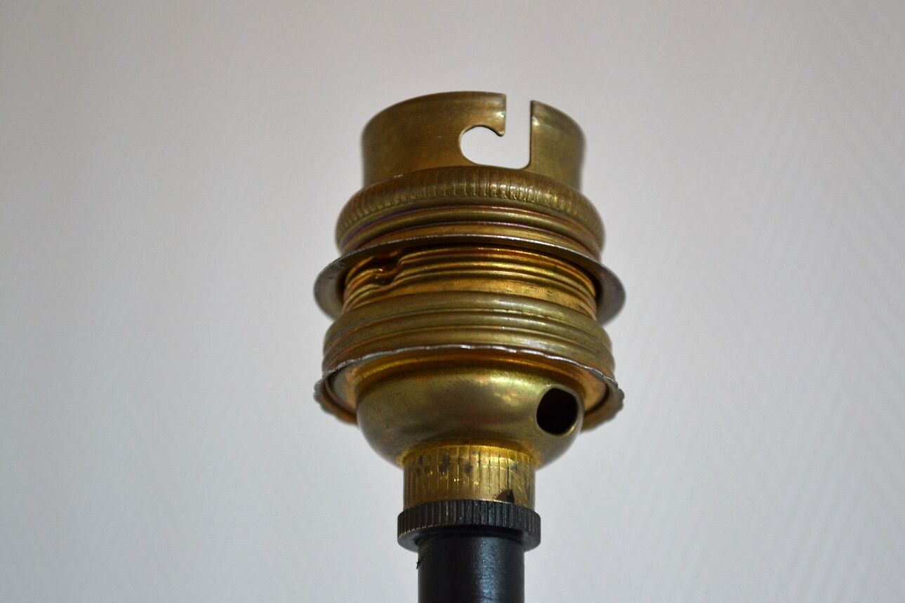 Vintage shelf reading floor lamp 1970