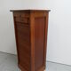 Vintage oak filing cabinet with roller shutter