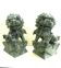 Pair of Foo Dog Bookends in Jade