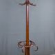 Large curved beech coat rack in the Thonet style – early 20th century