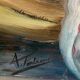 Still life painting with fruit, signed