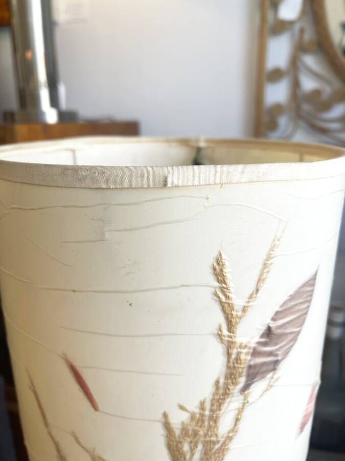 Lampadaire vintage cylindrique  – Années 70