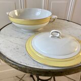 Tureen Moulin des Loups 60s yellow pastel chick