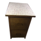 Meuble / commode ancien 2 tiroirs restauré