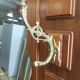 Cloakroom, wall coat rack